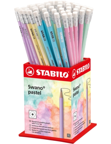 Ołówek STABILO Swano Pastel HB display 72szt.