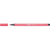 STABILO PISAKI PEN 68/040 CZERWONY fluor.
