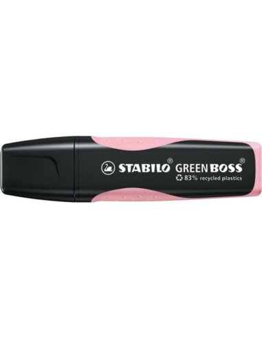 Zakreślacz STABILO GREEN BOSS Pastel różowy