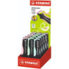 Zakreślacz STABILO GREEN BOSS Pastel display 15szt