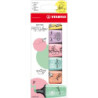 Zakreślacz STABILO BOSS MINI Pastellove etui 6 szt