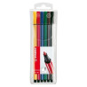 STABILO PISAKI PEN68  6-KOLORÓW PASTEL 6806/PL