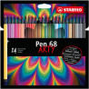 Flamaster STABILO Pen 68 etui 24 szt. ARTY