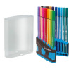 Flamaster STABILO Pen 68 ColorParade ant/nieb