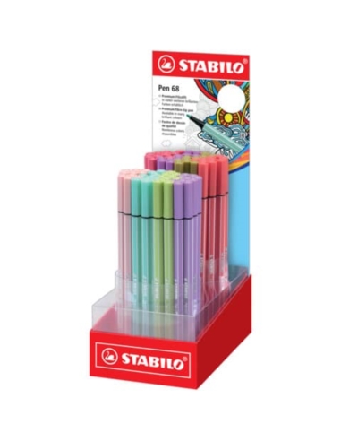 Flamaster STABILO Pen 68 display 80 szt. 68/80-01