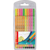 Zestaw Cienkopis STABILO point 88/Flamaster Pen 68