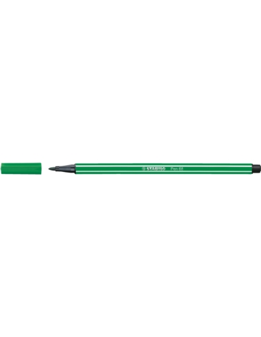 Flamaster STABILO Pen 68 brush zielony 568/36