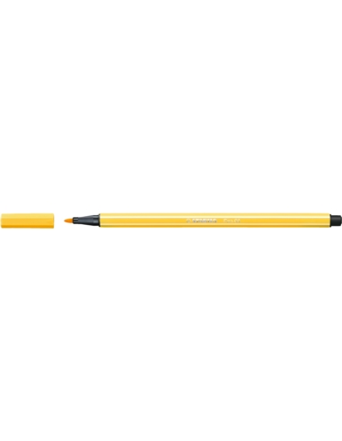 Flamaster STABILO Pen 68 brush żółty 568/44