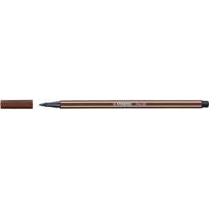 Flamaster STABILO Pen 68 brush brąz 568/45