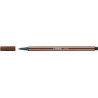 Flamaster STABILO Pen 68 brush brąz 568/45