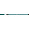 Flamaster STABILO Pen 68 brush ciemnozielony