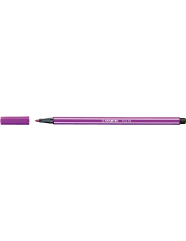 Flamaster STABILO Pen 68 brush lila 568/58