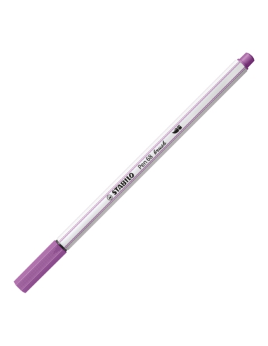 Flamaster STABILO Pen 68 brush śliwkowy 568/60