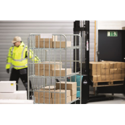 Kieszeń Durable 1/2 a5 mag. HARD z zakładką poziom