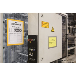 Ramka Durable magnetyczna Duraframe a4 żółta