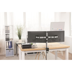 Uchwyt do 2 monitorów Durable SELECT z mocowaniem