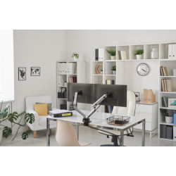 Uchwyt z ramieniem do 2 monitorów Durable SELECT