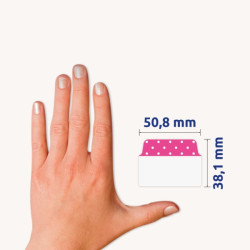 Zakładki indeksujące Avery 50,8x38,1 24 szt. wzór