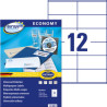 Etykiety uniwersalne Avery Europe100 economy 105x48mm ela021