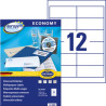 Etykiety uniwersalne Avery Europe100 economy 97x42,3 ela039