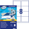 Etykiety uniwersalne Avery Europe100 economy 99,1x67,7mm ela043