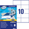 Etykiety uniwersalne Avery Europe100 economy 105x57mm ela022