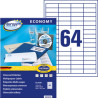 Etykiety uniwersalne Avery Europe100 economy 48,5x16,9mm ela050