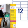 Etykiety polietynelowe 99,1x42,3 Avery 10 arkuszy
