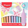 ZAKREŚLACZ MAPED CLASSIC 10 KOLORÓW PASTEL