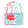 ZAKREŚLACZ MAPED CLASSIC 4 KOLORY PASTEL 742546