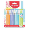 ZAKREŚLACZ MAPED CLASSIC 4 KOLORY PASTEL 742510