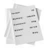PAPIER A5 - RYZA PAPIERU A5,  120G - 250 ARK ,  FORMAT A5 - BIAŁY - sklep-lapis.pl