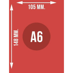 PAPIER KSERO A6 160g FLAMINGO MAESTRO KOLOR