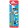 MAPED COLORPEPS PĘDZLE SYNTETYCZNE MIX 4SZT.