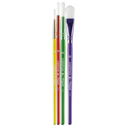 MAPED COLORPEPS PĘDZLE SYNTETYCZNE MIX 4SZT.