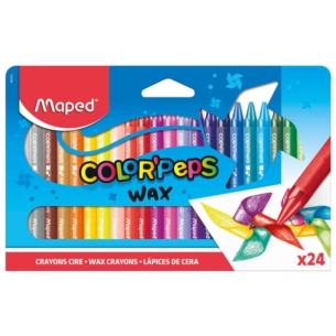 MAPED KREDKI ŚWIECOWE COLORPEPS 24 SZT