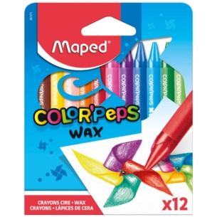 MAPED KREDKI ŚWIECOWE COLORPEPS 12 SZT