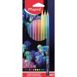 MAPED KREDKI OŁÓWKOWE DEEPSEA 12 SZT
