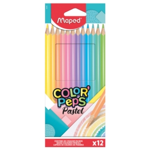 MAPED KREDKI TRÓJKĄTNE COLORPEPS PASTEL 12SZT