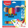 MAPED KREDKI AKWARELOWE COLORPEPS AQUA 24 KOL