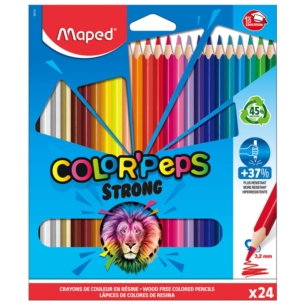 MAPED KREDKI TRÓJKĄTNE COLORPEPS STRONG 24 KOL