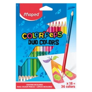 MAPED KREDKI COLORPEPS DUO 18 SZT 36 KOL