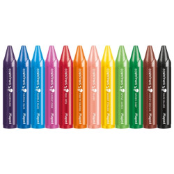 MAPED KREDKI ŚWIECOWE JUMBO COLORPEPS 12 KOL