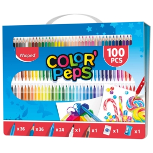 MAPED ZESTAW ARTYSTYCZNY COLORPEPS 100 ELEMENTÓW