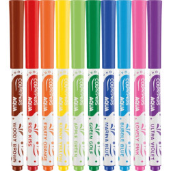 MAPED FLAMASTRY COLORPEPS AQUA 10 KOL