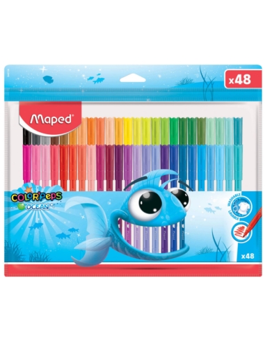 MAPED FLAMASTRY COLORPEPS OCEAN 48 KOL