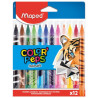 MAPED FLAMASTRY COLORPEPS ANIMALS 12 KOL