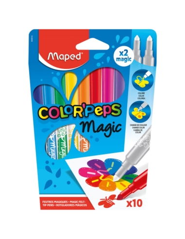 MAPED FLAMASTRY COLORPEPS MAGIC 10 KOL