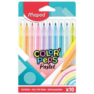 MAPED FLAMASTRY COLORPEPS PASTEL 10 KOL