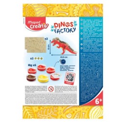 MAPED MASA PLASTYCZNA FABRYKA DINOZAURÓW CREATIV
